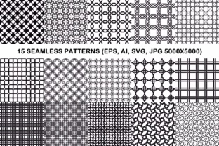 15 Seamless Grid Patterns