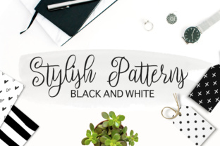 Black and White Stylish Seamless Patterns: Timeless Versatility, Zero Compromise