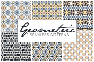 Geometric Patterns - Digital Papers - Digital Patterns
