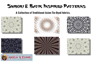 Shibori Batik Styled Patterns