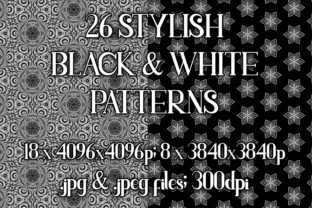 Stylish Black White Patterns