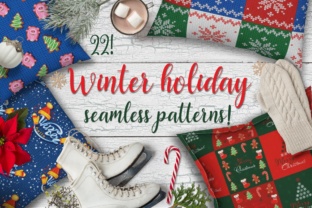Winter Holiday Patterns: Christmas Mood — Warmth, Whimsy, and Design Versatility